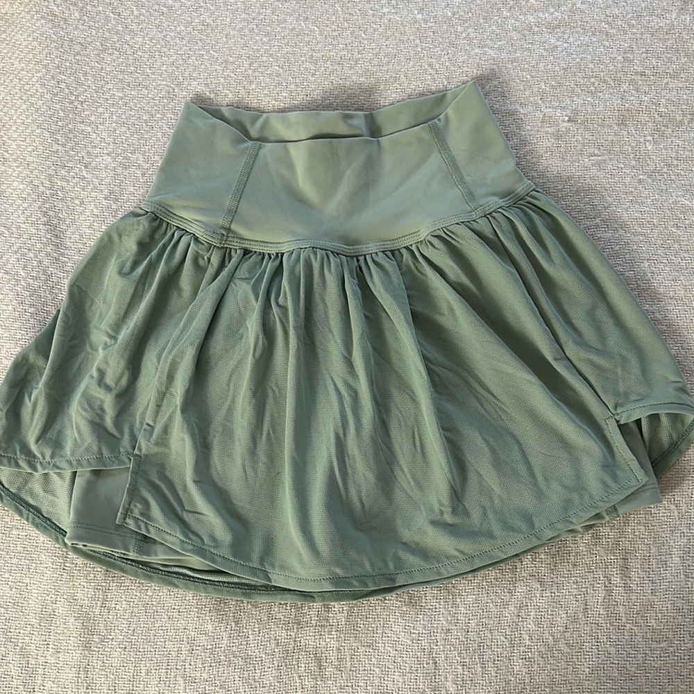 Alphalete Trace Skirt (Jade)
